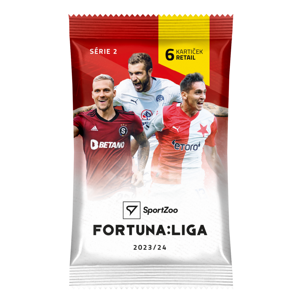 2023-24 Sportzoo Fortuna Liga Série 2 Retail Balíček